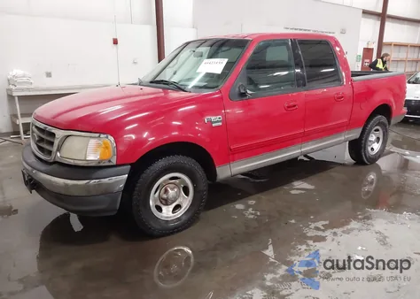 2002 Ford F-150 Lariat/Xlt z USA, uszkodzony, nr VIN 1FTRW07L82KB89574